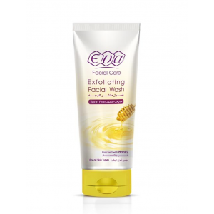 Eva Exfoliating Facial Wash Enriched With Honey for all skin types 150 ml